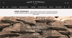 Desktop Screenshot of hopeandharmonyfarms.com